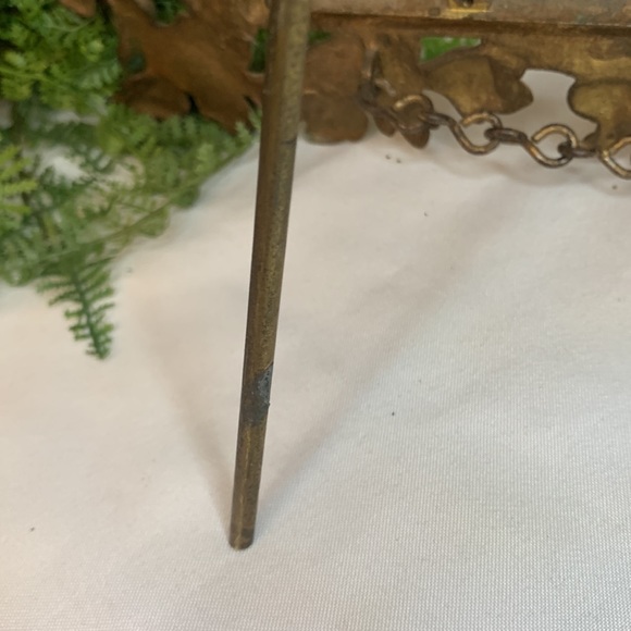 Vintage Rococo style scrolled decorative solid brass  frame - Picture 12 of 15